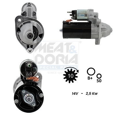 Motorino d'avviamento MEAT & DORIA 5010992G