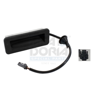 Interruttore, sbloccaggio cofano posteriore MEAT & DORIA 206327