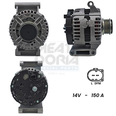 Alternatore MEAT & DORIA 5510062G