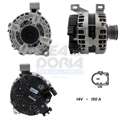 Alternatore MEAT & DORIA 5510762G