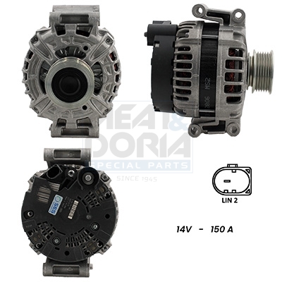 Alternatore MEAT & DORIA 5510640G