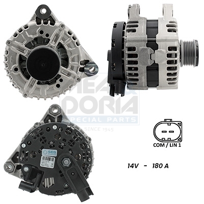 Alternatore MEAT & DORIA 5510676G