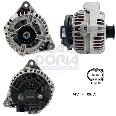 Alternatore MEAT & DORIA 5510489G