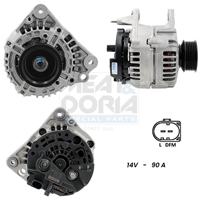 Alternatore MEAT & DORIA 5510588G