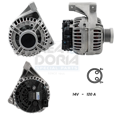 Alternatore MEAT & DORIA 5510573G