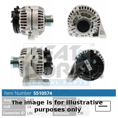 Alternatore MEAT & DORIA 5510574G