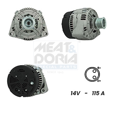 Alternatore MEAT & DORIA 5510596G