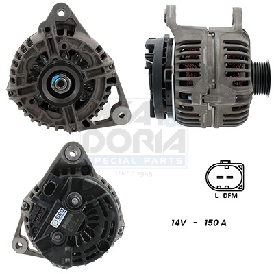 Alternatore MEAT & DORIA 5510685G