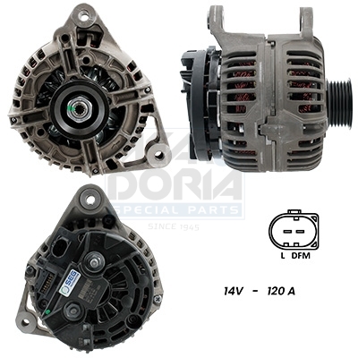 Alternatore MEAT & DORIA 5510684G