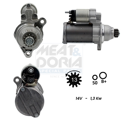Motorino d'avviamento MEAT & DORIA 5010999G
