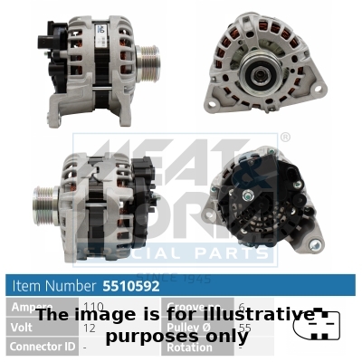 Alternatore MEAT & DORIA 5510592G