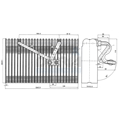 Evaporatore, climatizzatore MEAT & DORIA 997017