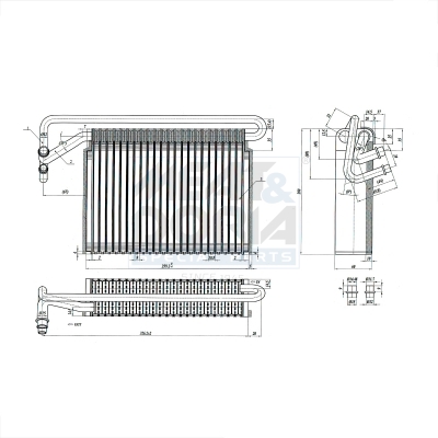 Evaporatore, climatizzatore MEAT & DORIA 997022