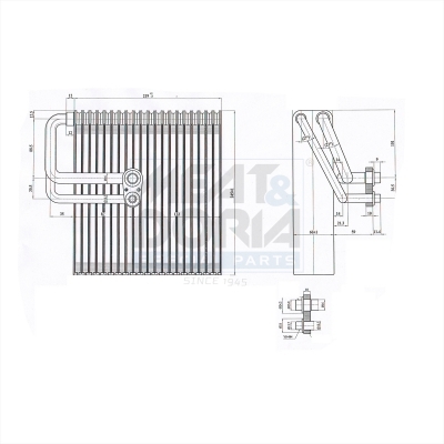 Evaporatore, climatizzatore MEAT & DORIA 997129