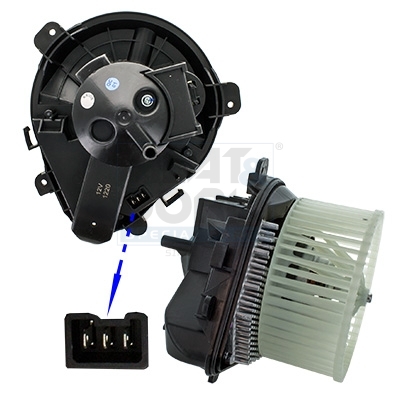 Ventilatore abitacolo MEAT & DORIA 994280