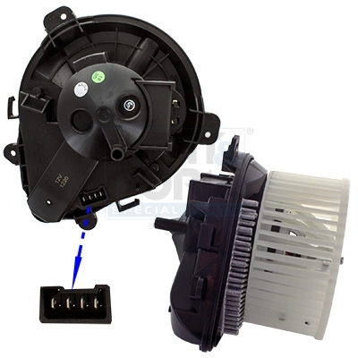 Ventilatore abitacolo MEAT & DORIA 994281