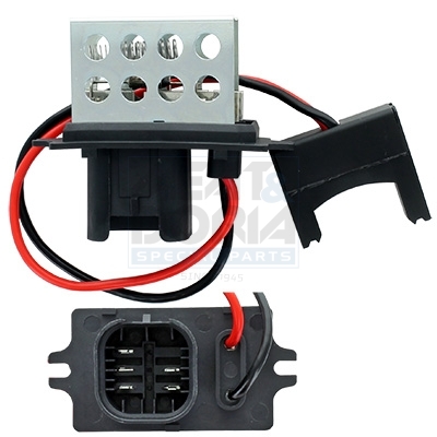 Resistenza, ventilatore abitacolo MEAT & DORIA 667465