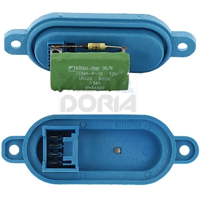 Resistenza, ventilatore abitacolo MEAT & DORIA 667480