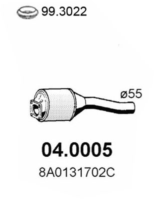 Catalizzatore ASSO 04.0005
