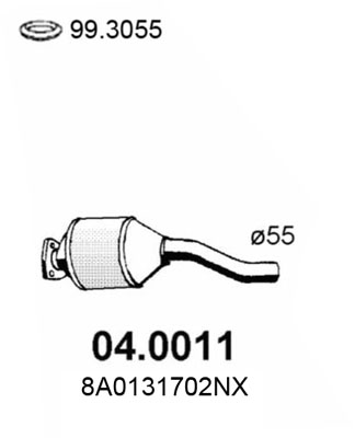 Catalizzatore ASSO 04.0011