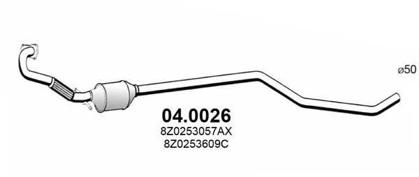 Catalizzatore ASSO 04.0026