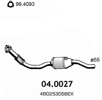 Catalizzatore ASSO 04.0027
