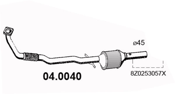 Catalizzatore ASSO 04.0040