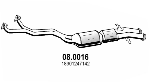 Catalizzatore ASSO 08.0016