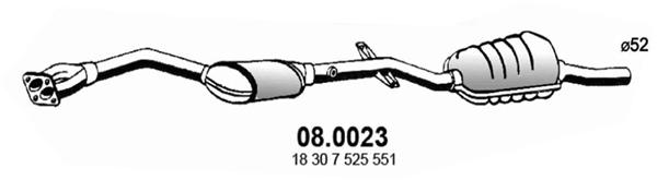 Catalizzatore ASSO 08.0023