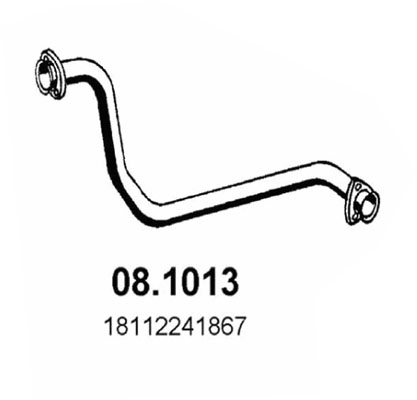 Tubo gas scarico ASSO 08.1013