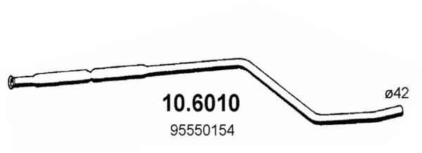 Silenziatore centrale ASSO 10.6010