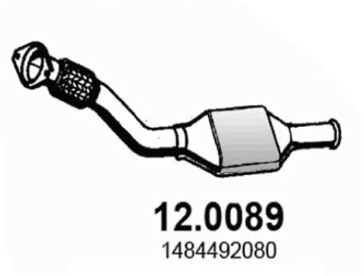 Catalizzatore ASSO 12.0089