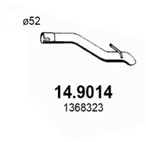Tubo gas scarico ASSO 14.9014