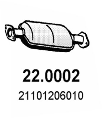 Catalizzatore ASSO 22.0002