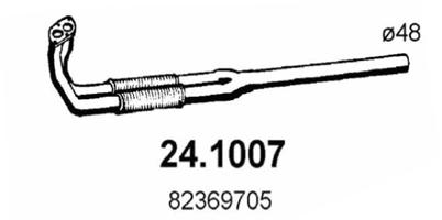 Tubo gas scarico ASSO 24.1007