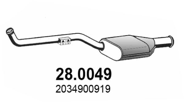 ASSO CATALIZZATORI MERCEDES