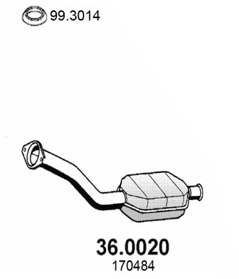 Catalizzatore ASSO 36.0020