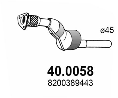 Catalizzatore ASSO 40.0058