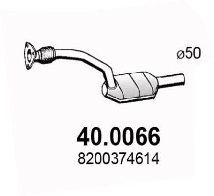 Catalizzatore ASSO 40.0066