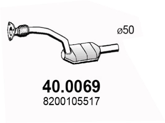 Catalizzatore ASSO 40.0069