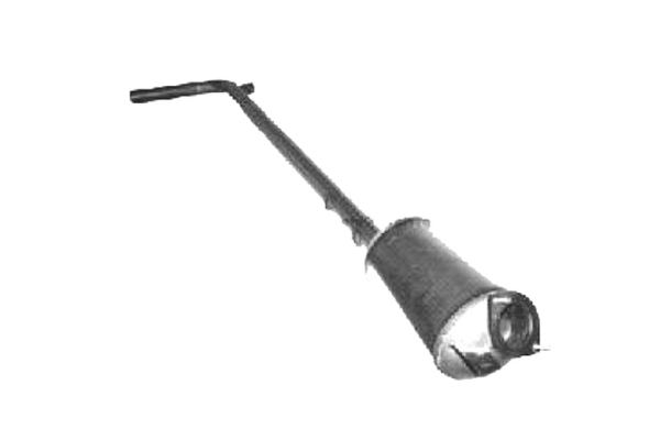 Filtro antiparticolato / particellare, impianto gas scarico ASSO 40.15002