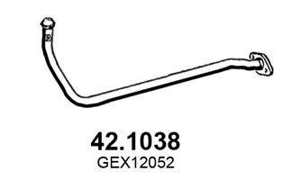 Tubo gas scarico ASSO 42.1038