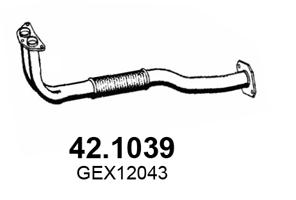 Tubo gas scarico ASSO 42.1039