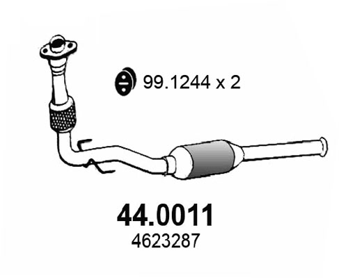 Catalizzatore ASSO 44.0011