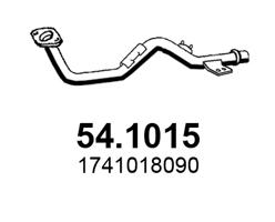Tubo gas scarico ASSO 54.1015