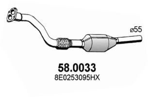 Catalizzatore ASSO 58.0033