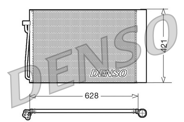 Condensatore, climatizzatore DENSO DCN05018