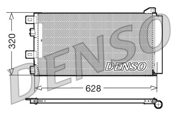 Condensatore, climatizzatore DENSO DCN05101