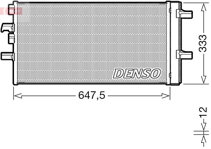 Condensatore, climatizzatore DENSO DCN05108