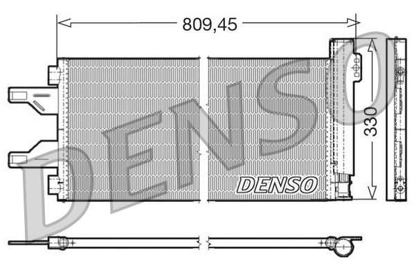 Condensatore, climatizzatore DENSO DCN07050